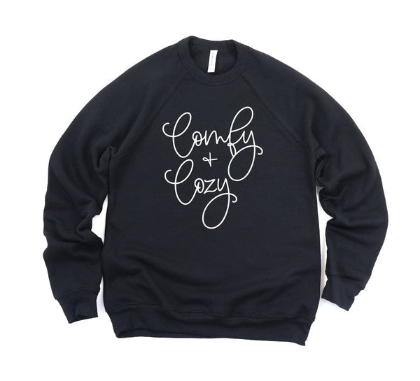 Comfy & Cozy Graphic Sweatshirt