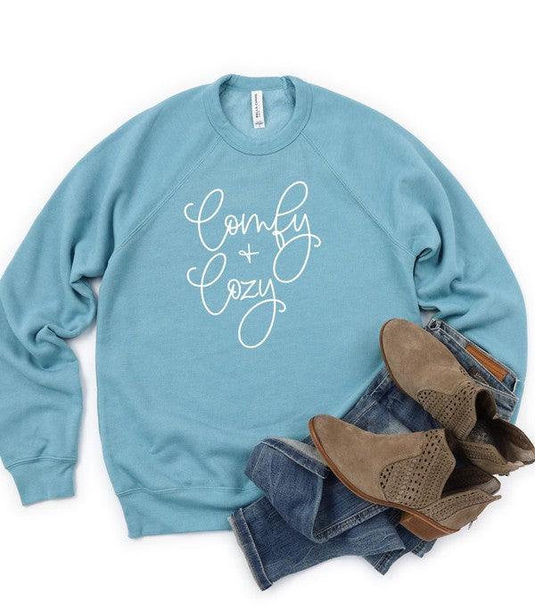 Comfy & Cozy Graphic Sweatshirt