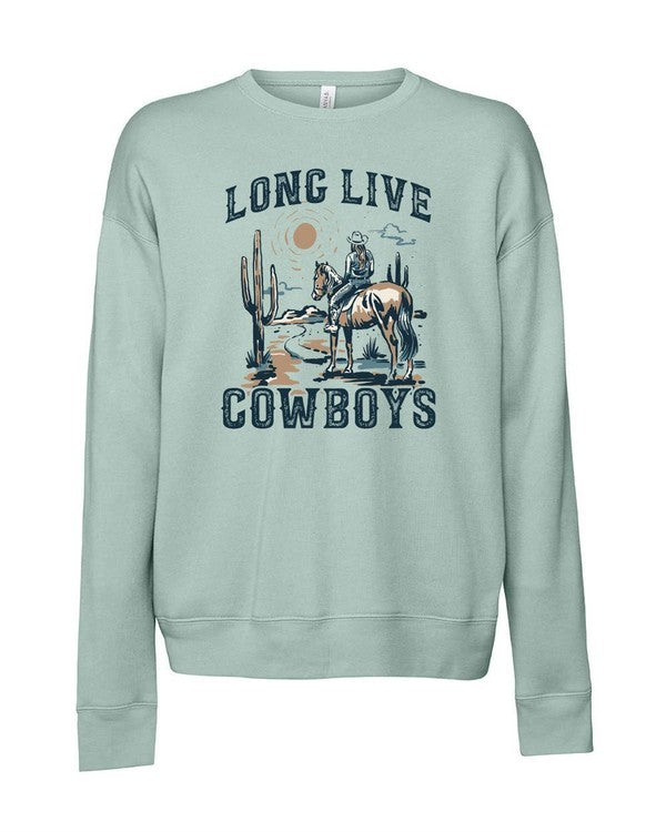 Long Live Cowboys Crewneck Sweatshirt