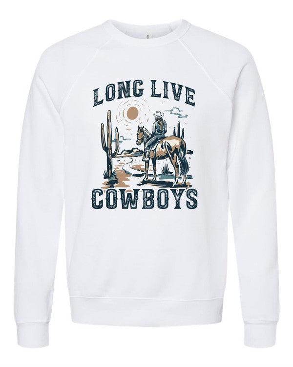 Long Live Cowboys Crewneck Sweatshirt